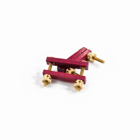 Nº 4100 - Nipple Clamps in Purpleheart