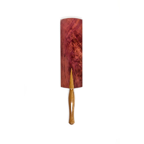 Nº 1500 - Paddle in Purpleheart and Zebrawood