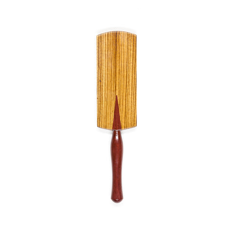 Nº 2500 - Paddle in Zebrawood and Purpleheart
